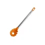 Brabantia Cuchara para pasta A195009, acero inoxidable, mango de nylon recubierto de silicona, negro